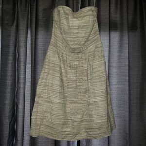 Banana republic strapless dress